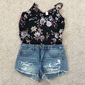 Torn American Eagle Shorts
